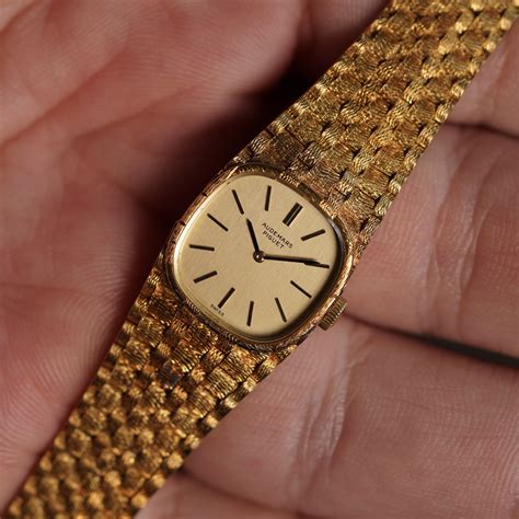 audemars piguet damenuhr gold|audemars piguet vintage gold watch.